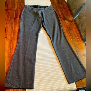 Express size 12 black tiny tweed, small flaw in front right leg.Shown in picture